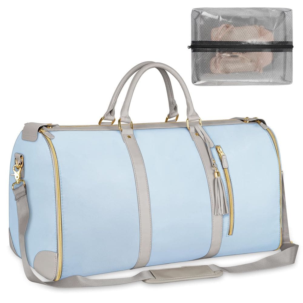 Mochila de vestuário Ytonet conversível azul de viagem para mulheres