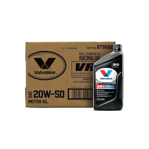 Óleo de motor Valvoline VR1 Racing Synthetic SAE 20W-50 1L x6