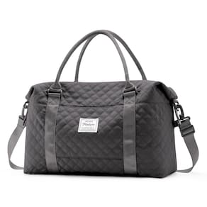 Mochila de viagem HYC00 para mulheres, 30L, cinza escuro