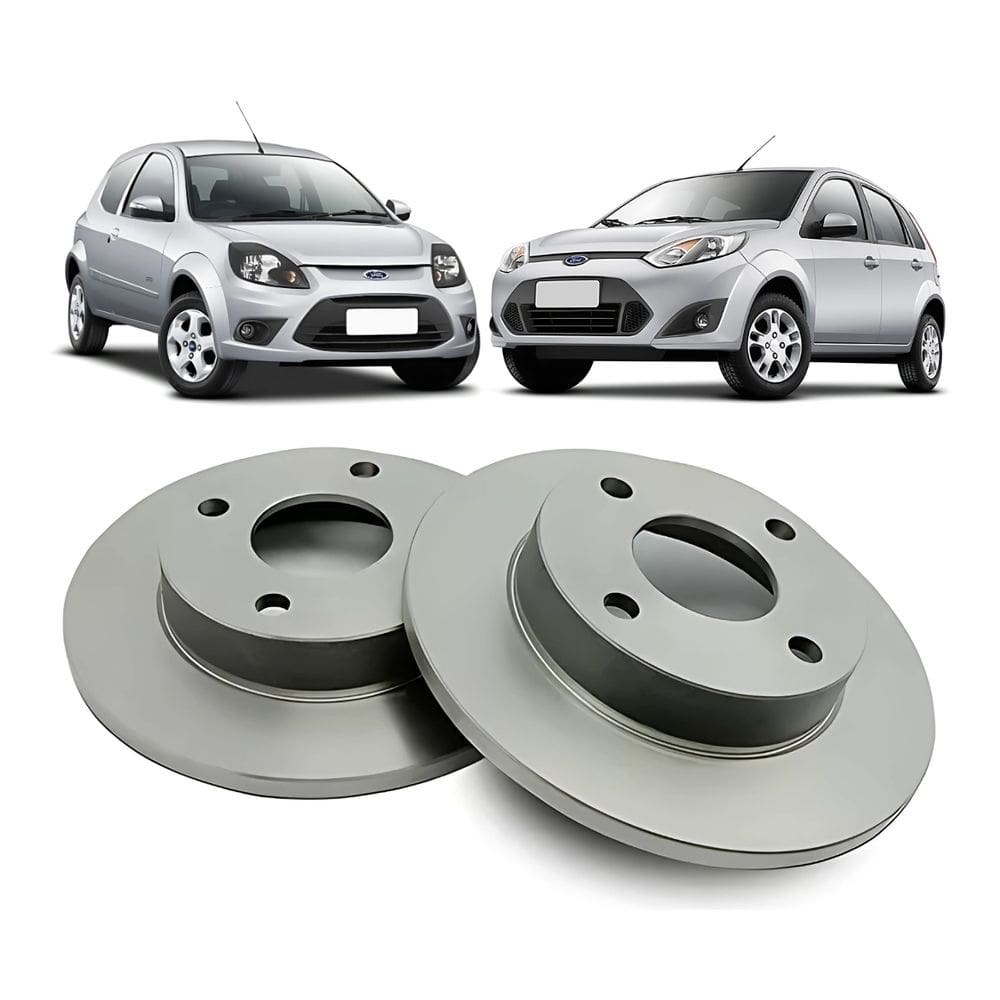 Disco de Freio MDS Sólido Ford KA 1.0 1997 A 2013 Dianteiro