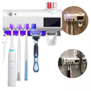 Porta Escova De Higiene Com Luz Uv