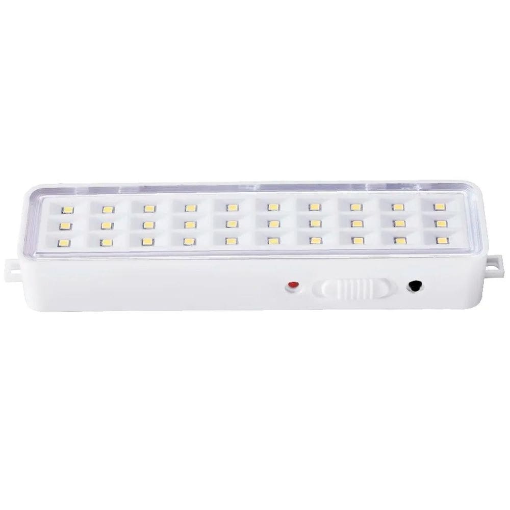 Luminária De Emergência Recarregável 30 Leds Lanterna
