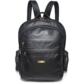 Mochila De Couro Masculina Para Viagem Tamanho Extra Grande
