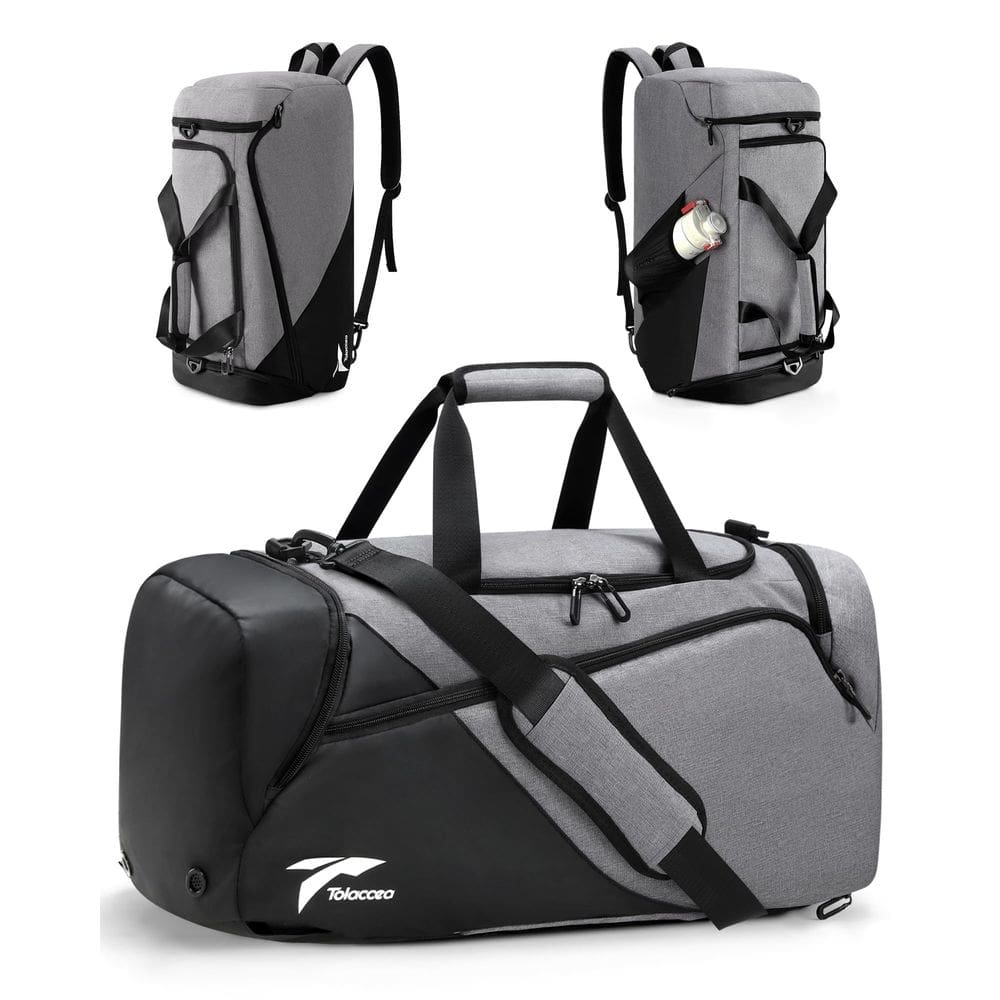 Bolsa de ginástica Tolaccea Large Sport Duffel 47L com compartimento molhado para sapatos