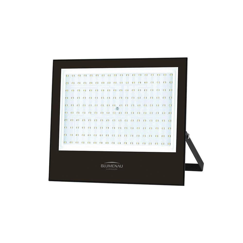 Refletor Blumenau Led Play 200w Preto Bivolt 6500k Luz Branca
