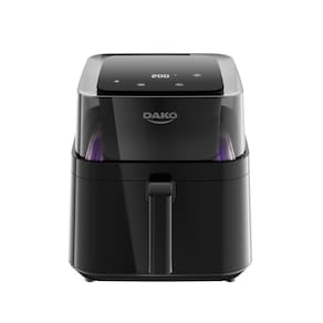 Fritadeira Air Fryer Dako Digital Com 6 Litros E Visor 360° 4 Em 1 110V