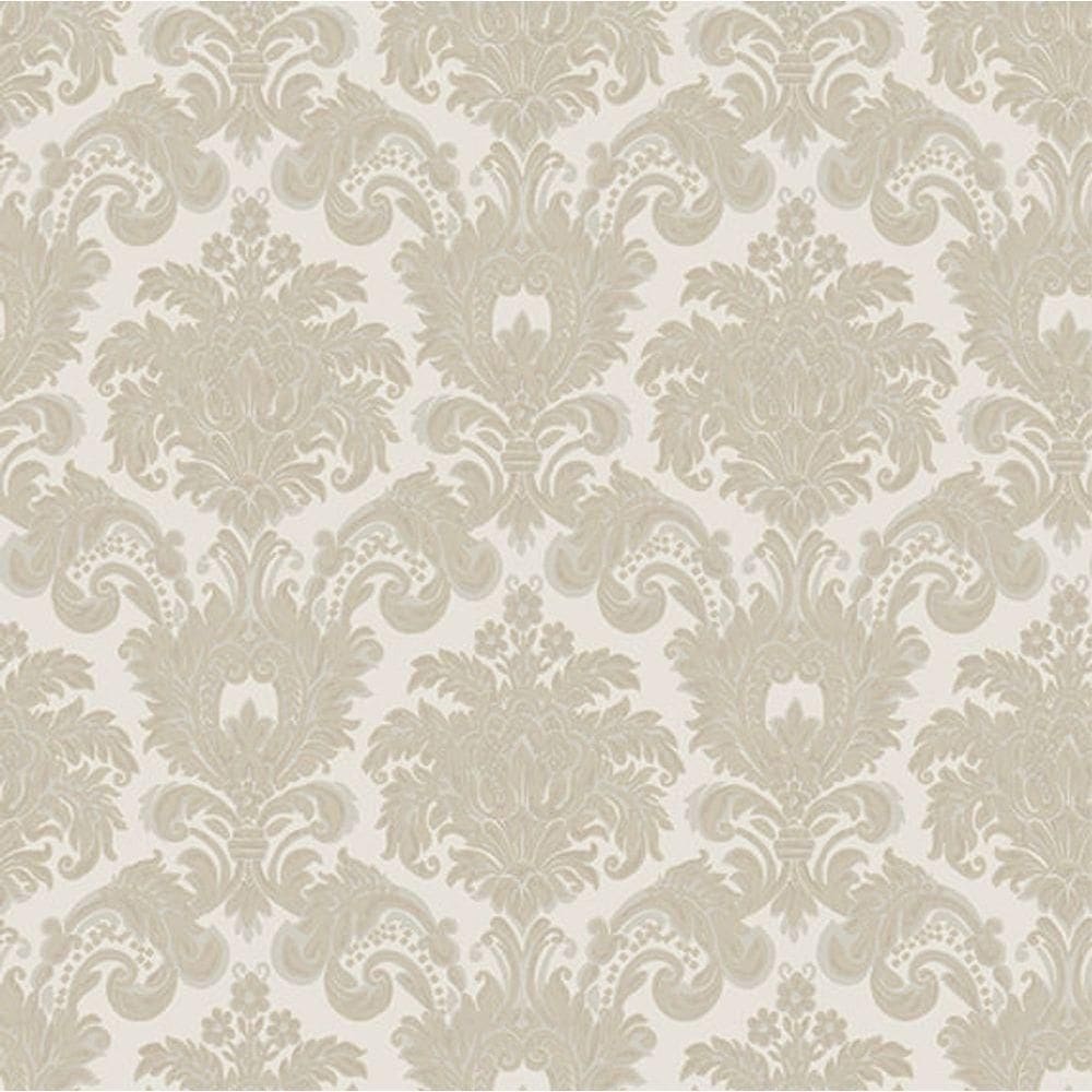 Papel De Parede Tradizioni Damask Bege 33323