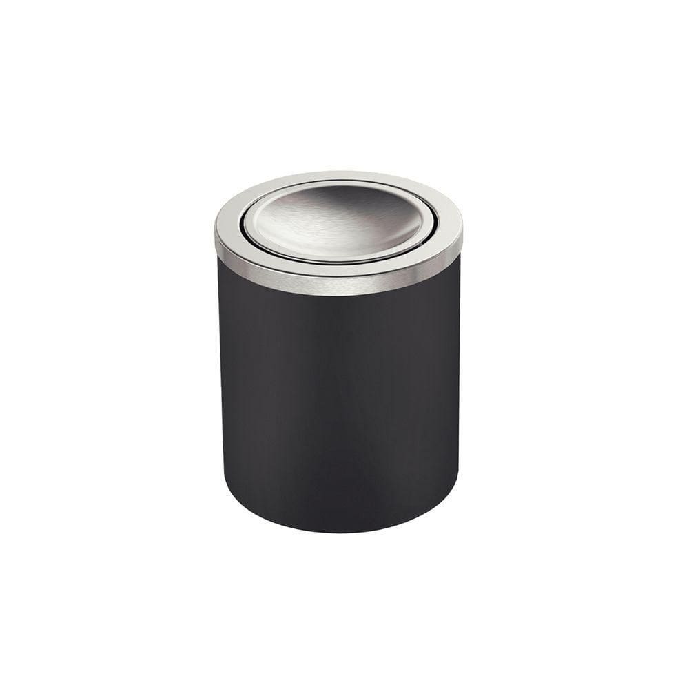 Lixeira Tramontina útil Basculante 5l Redonda Preta 94540024