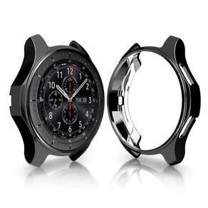 Capa protetora com moldura para Samsung Galaxy Watch 4 Classic 46m