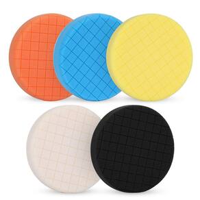 Almofadas de polimento AVID POWER 15 cm, 5 unidades para amortecedor de carro