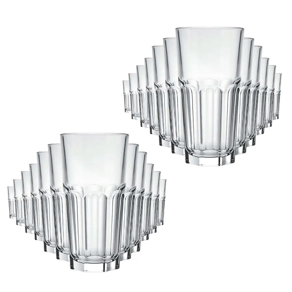 Copo Long Drink de Vidro Bristol 340ml 12 unidades - Nadir 2611