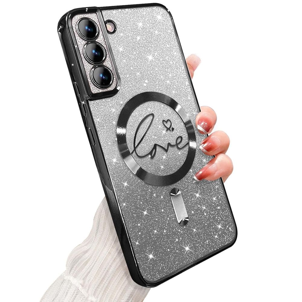 Capa de telefone ZONRW para Samsung Galaxy S21 6.2&quot; com MagSafe - preta