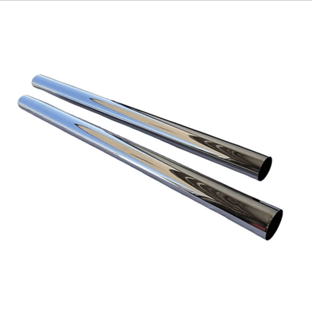 Tubo alongador reto de aspirador de pó 32mm cromado