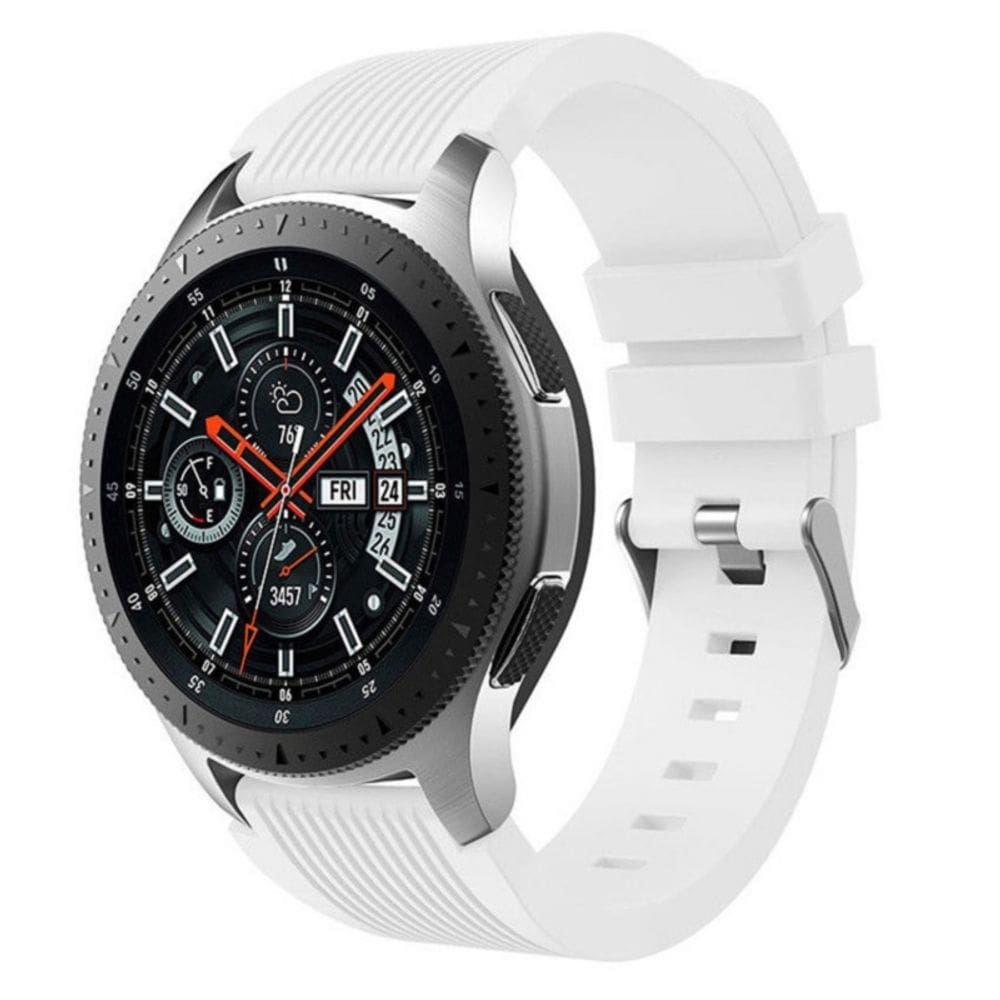 Pulseira para Galaxy Watch de 46 mm em silicone azul marinho