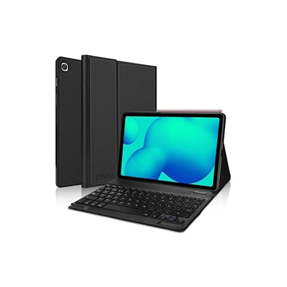 Capa para tablet e teclado Bluetooth para Galaxy Tab S6 Lite 10.4