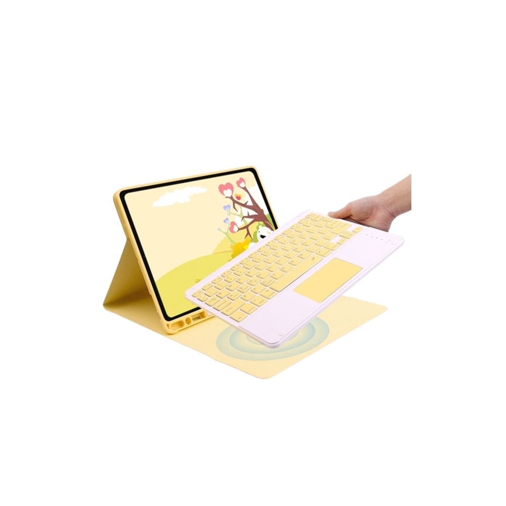 Capa para tablet com teclado Bluetooth para Galaxy Tab S6 Lite 1