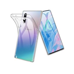 Capa de telefone Samsung Galaxy Note 10 transparente para PC/TPU