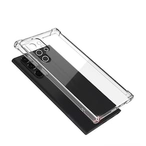 Capa de plástico flexível transparente para Samsung S22 Ultra