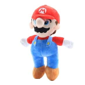 Brinquedo de pelúcia Mario Bros Super Mario 25cm