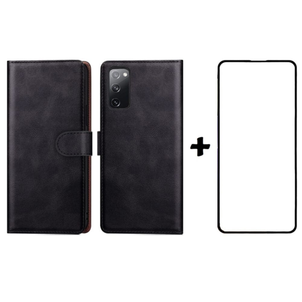 Capa de telefone, capa flip para Samsung S20 FE Full Lamina Black