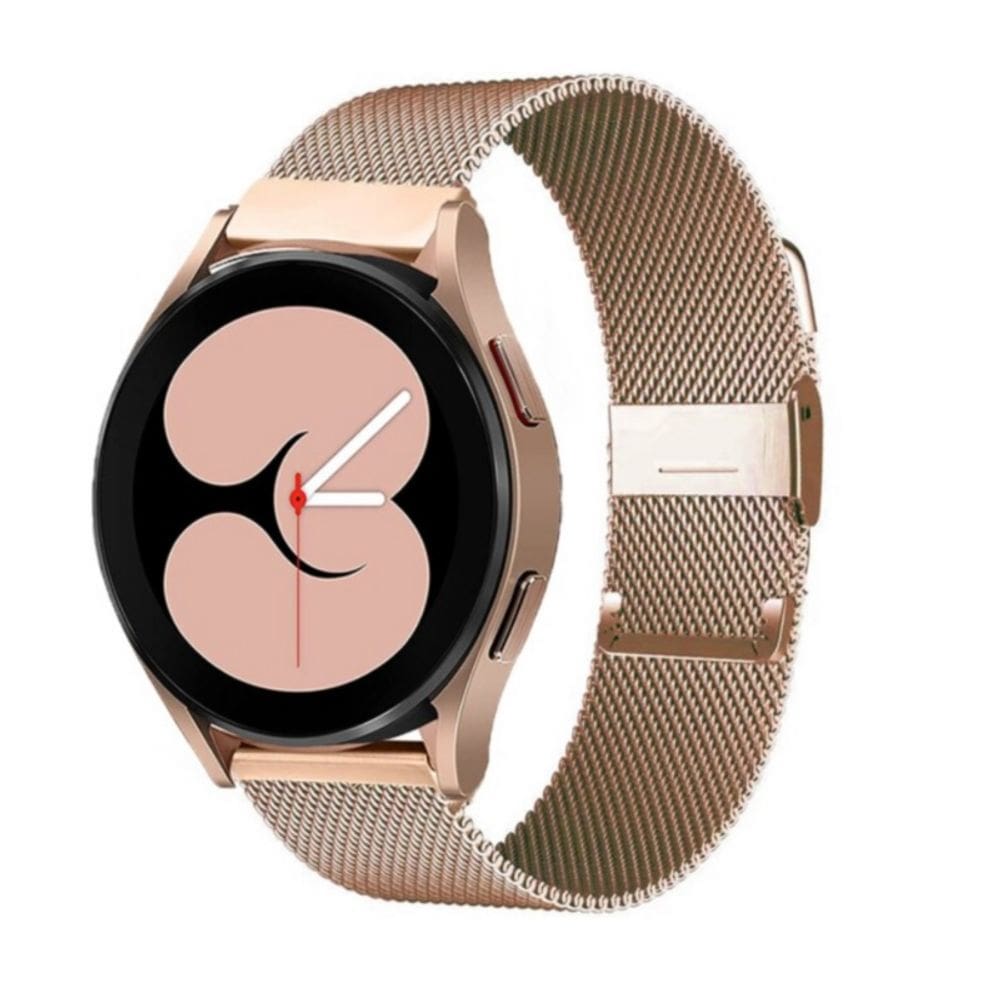 Pulseira de malha para Galaxy Watch 4, 5/Watch 3 41 mm/Active 2