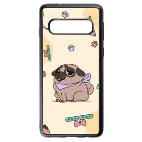 Capa para Samsung S10E Design 9 rígida à prova de choque preta