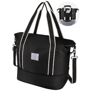 Mochila WALNEW Travel Waterproof Weekender preta