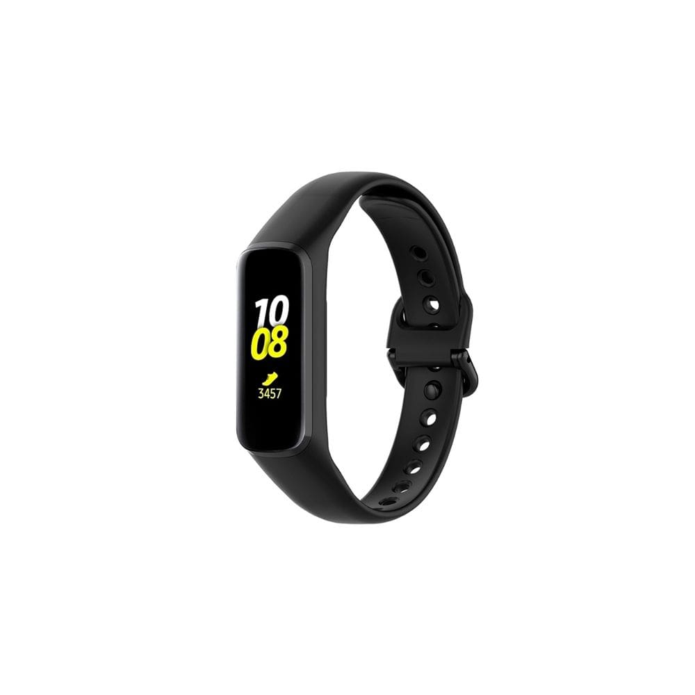 Pulseira de silicone para Samsung Galaxy Fit 2 R220 preta