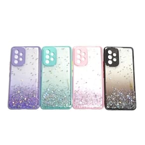 Capa Samsung A53 5G Glitter Lilac com protetor de câmera