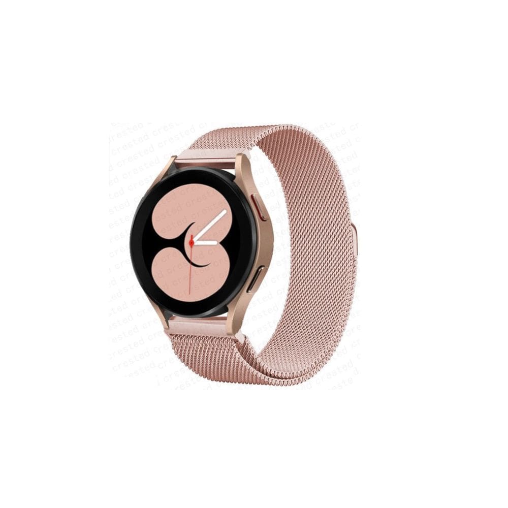Pulseira de malha para Galaxy Watch 4, 5/Watch 3 41 mm/Active 2