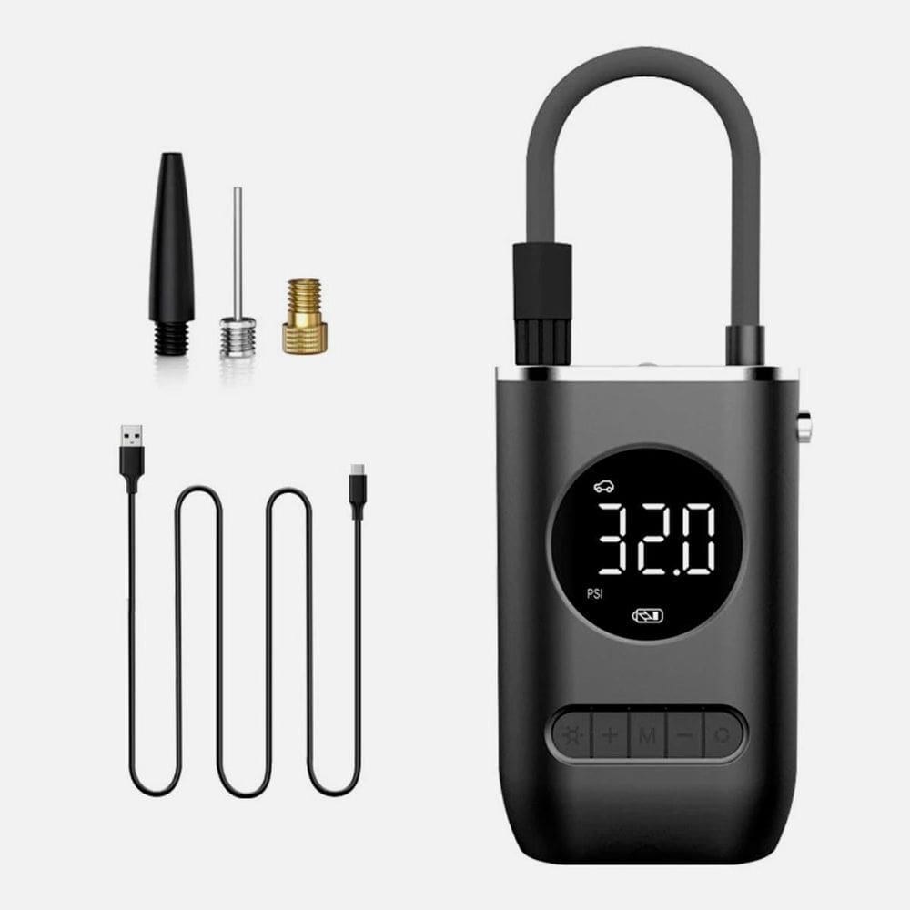 Bomba De Ar Portátil Compacta Ideal Para Bicicleta