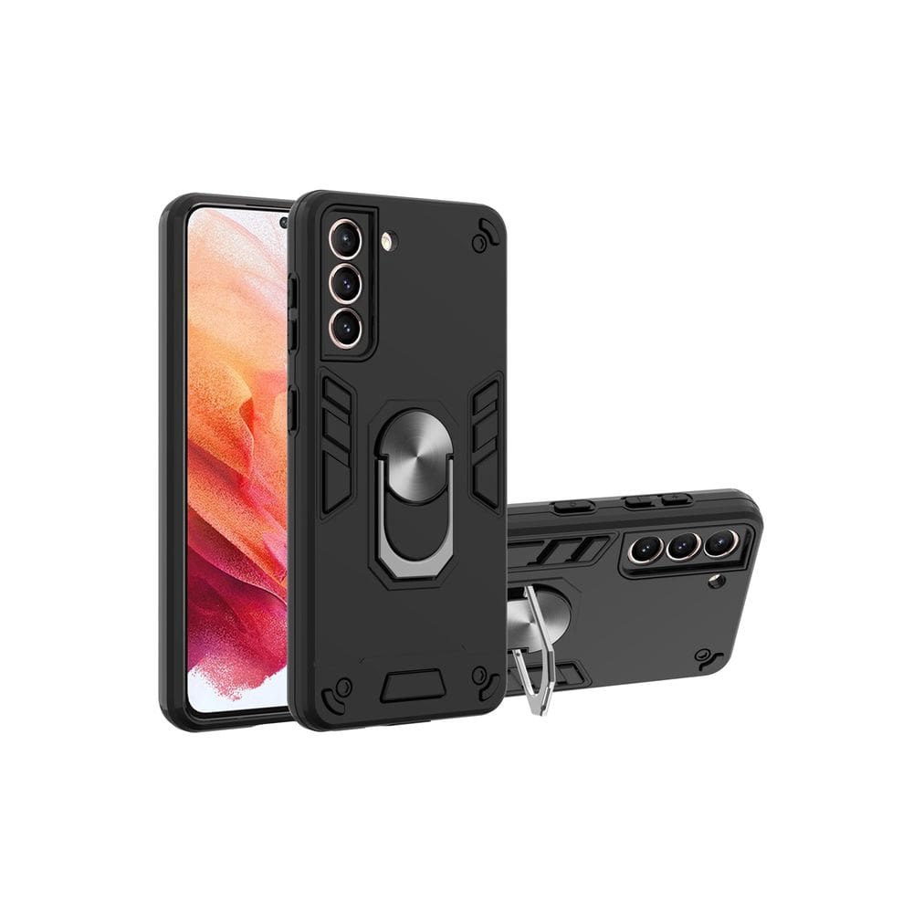 Capa e anel para Samsung S24 preta