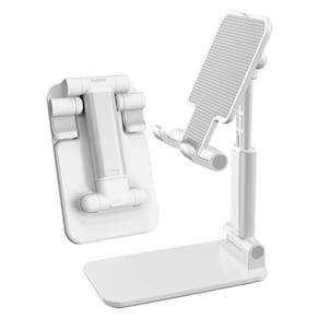 Pedestal de telefone ajustável para tablet e suporte para celular