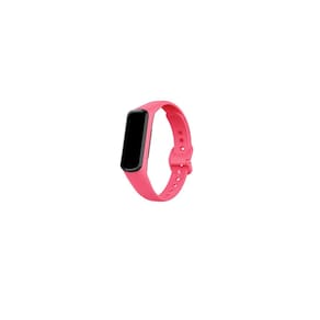 Pulseira de silicone para Samsung Galaxy Fit 2 R220 rosa
