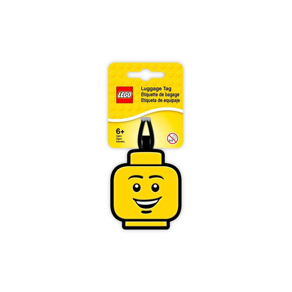 Etiqueta de bolsa LEGO ICONIC Boy Face Bag Tag