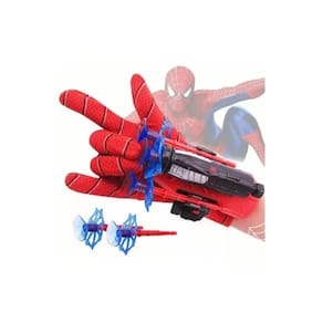 Luva de tiro na web de brinquedo de super-herói, presente inspirado no Homem-Aranha