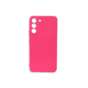 Capa Samsung S22 de borracha fúcsia protetora anti-choque