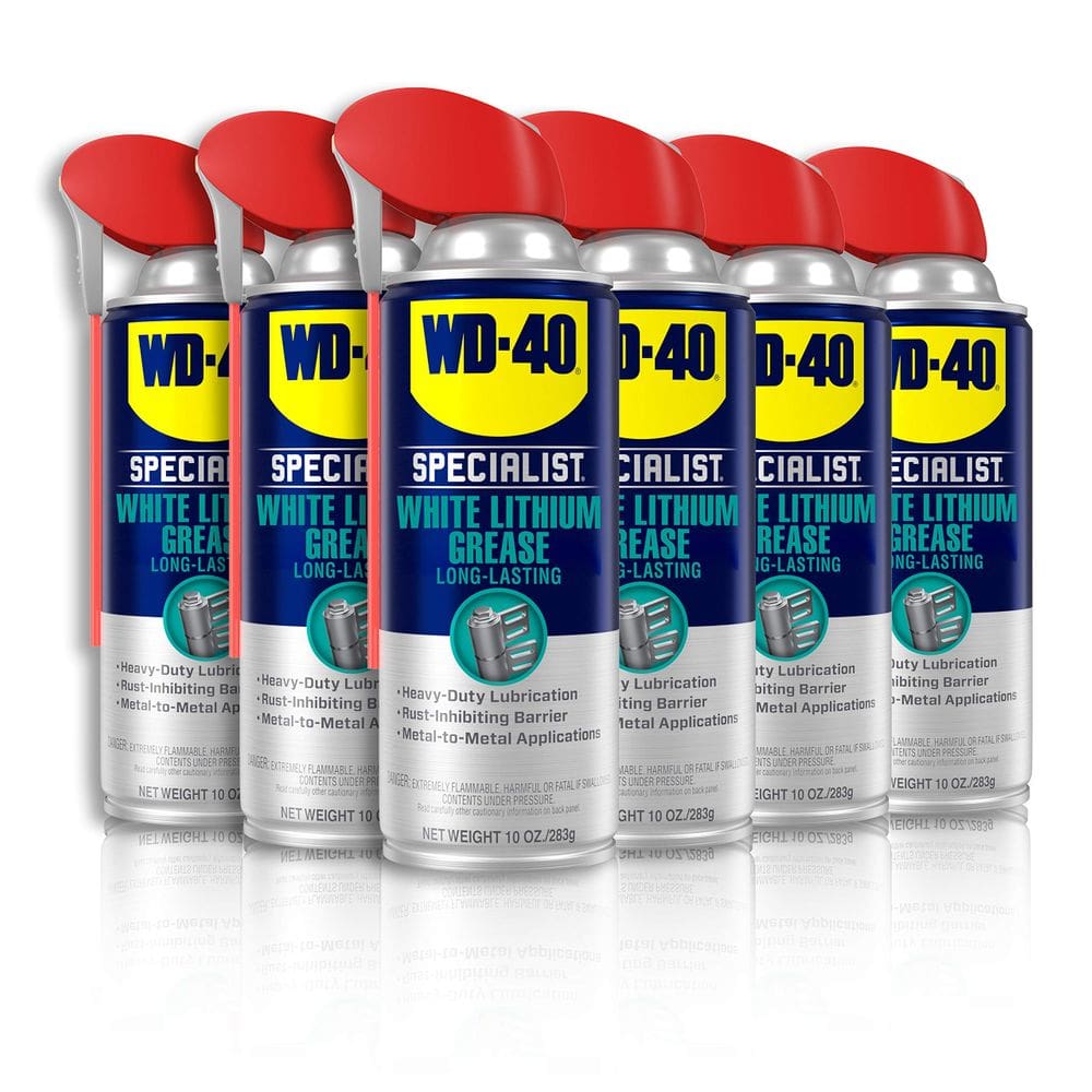 Spray de graxa de lítio branco WD-40 Specialist 300 ml [pacote com 6]