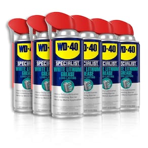 Spray de graxa de lítio branco WD-40 Specialist 300 ml [pacote com 6]