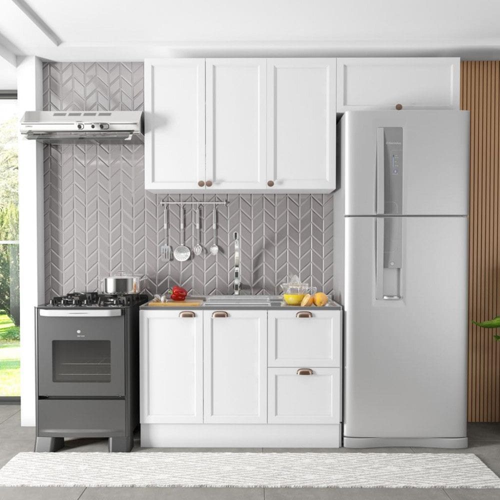 Cozinha Compacta 3 Peças Unna Poliman