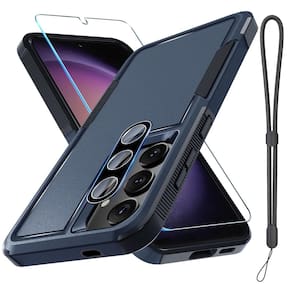 Capa de telefone RMOCR para Samsung Galaxy S24 FE azul marinho