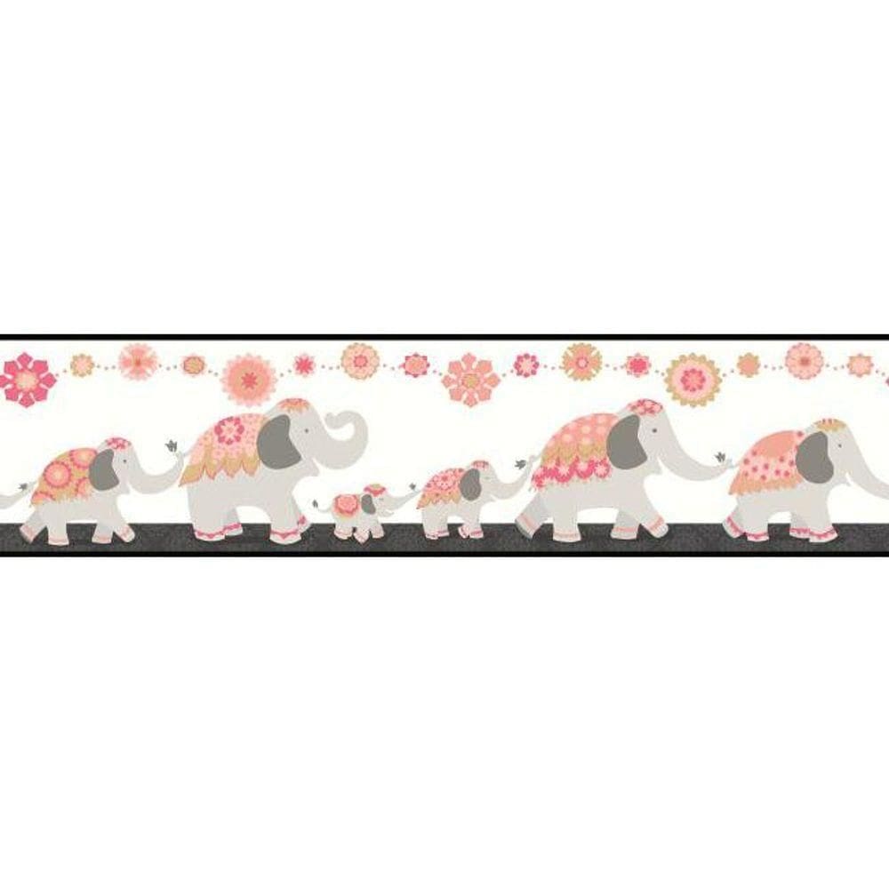 Faixa De Parede Waverly Kids Follow The Leader Wk6897bd