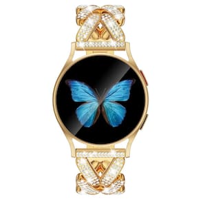Pulseiras de relógio VISOOM Metal 20mm para Samsung Galaxy Watch
