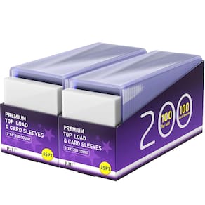 Card Sleeves Top Loaders 400 ct + 400 Soft Sleeves PJU