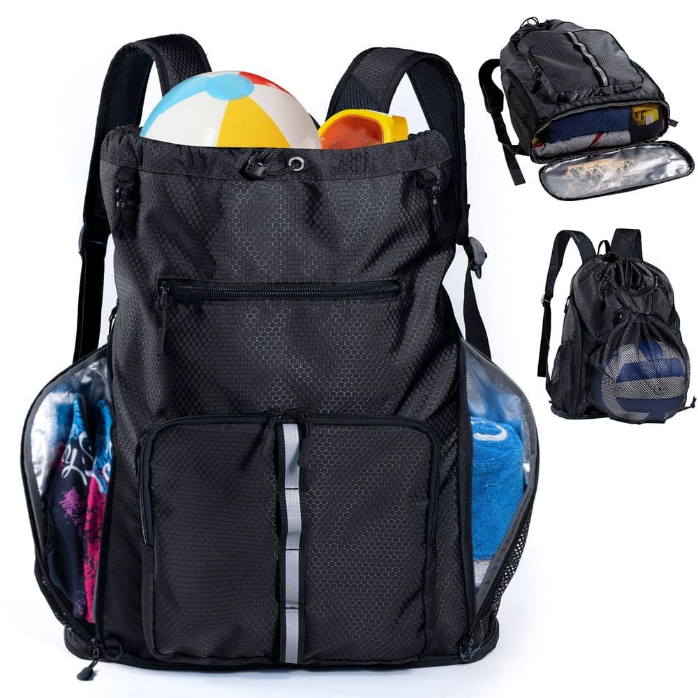 Mochila de praia VIGEGARI impermeável à prova de areia com compartimento para sapatos