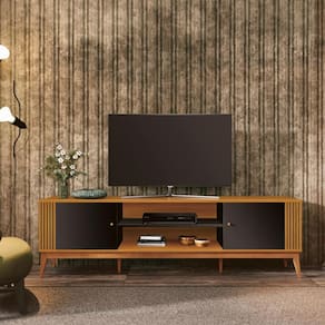 Rack para TV até 75 Polegadas 200cm 2 Portas Legacy EDN Móveis