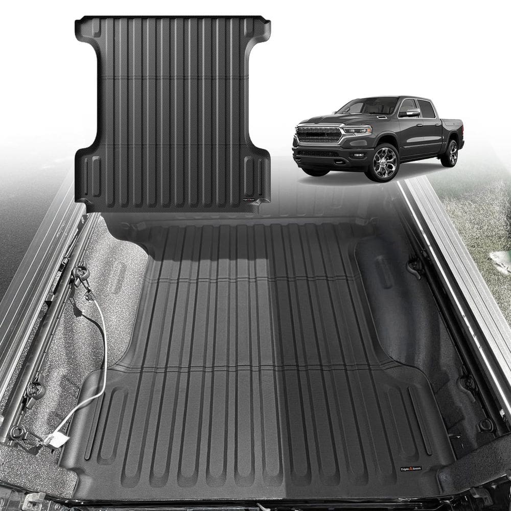 Tapete de cama de caminhão TripleLiners compatível com Dodge Ram 1500 5`7"