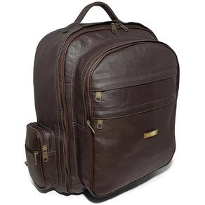 Mochila De Couro Masculina Para Viagem Tamanho Extra Grande