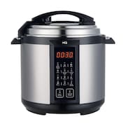 Panela de Pressão Elétrica Multifuncional Digital HQ 6L Inox HQ-Y6DI