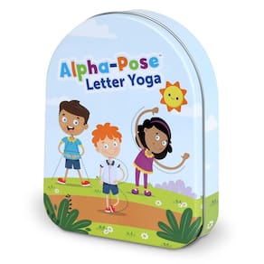 Recursos de aprendizagem Alpha-Pose Letter Yoga Kids Yoga